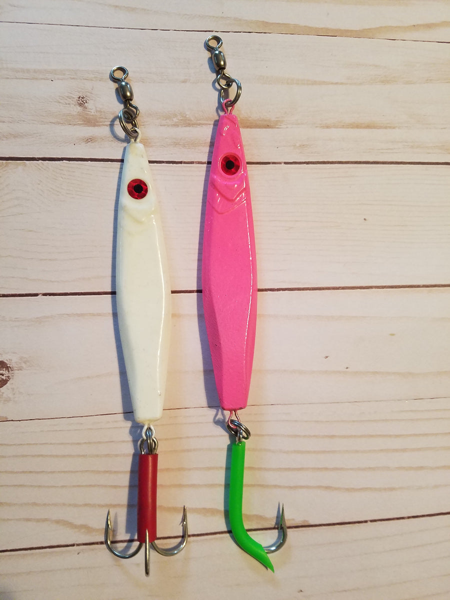FOT Wounded Herring Jig, Colored North Atlantic Jigs & Tackle
