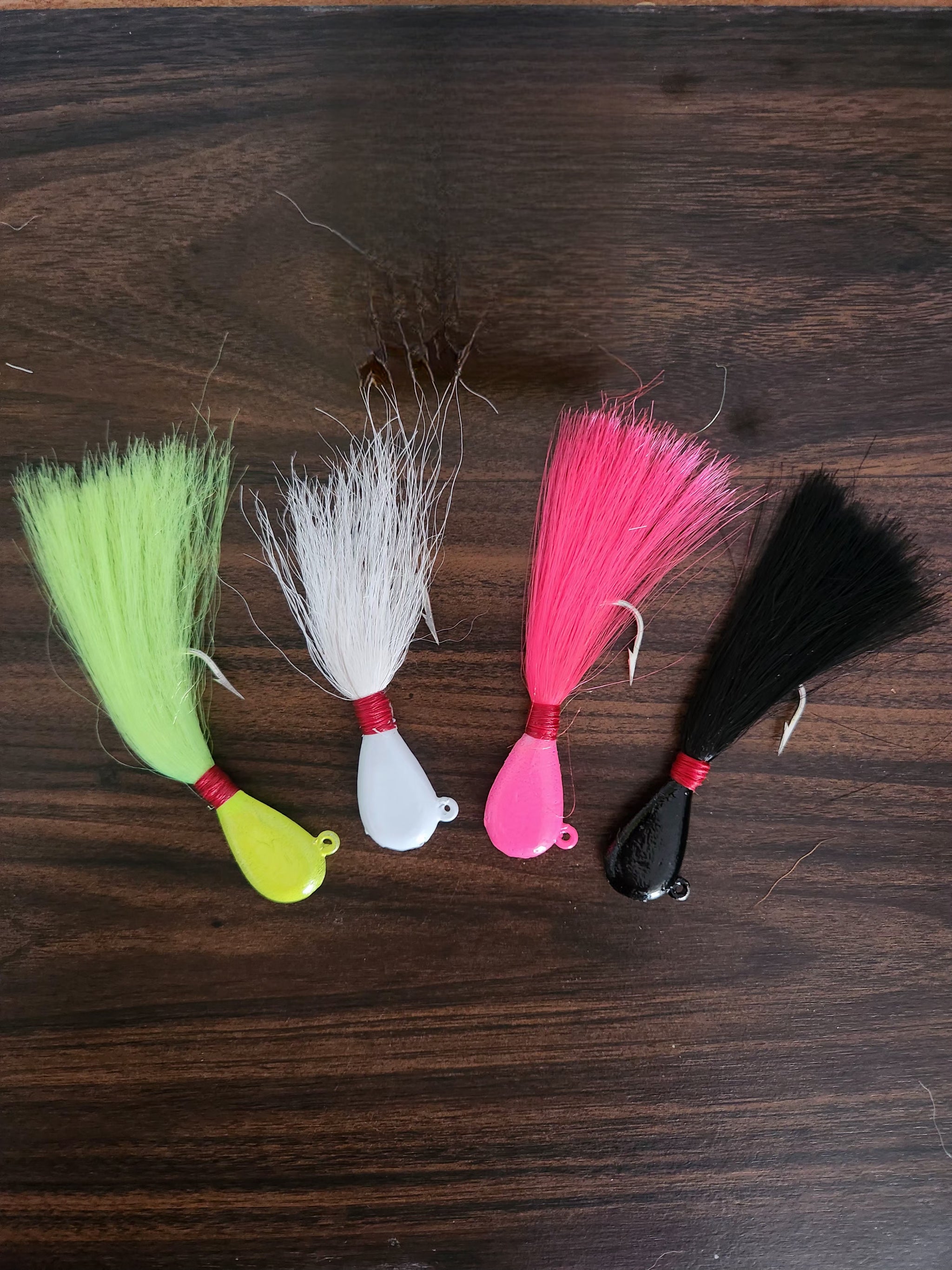 Jig Cerchio Amo In Bucktail 1/2 Oz T&A JIGS BANANA – Per Striper, Cobia E Cernia (USA)